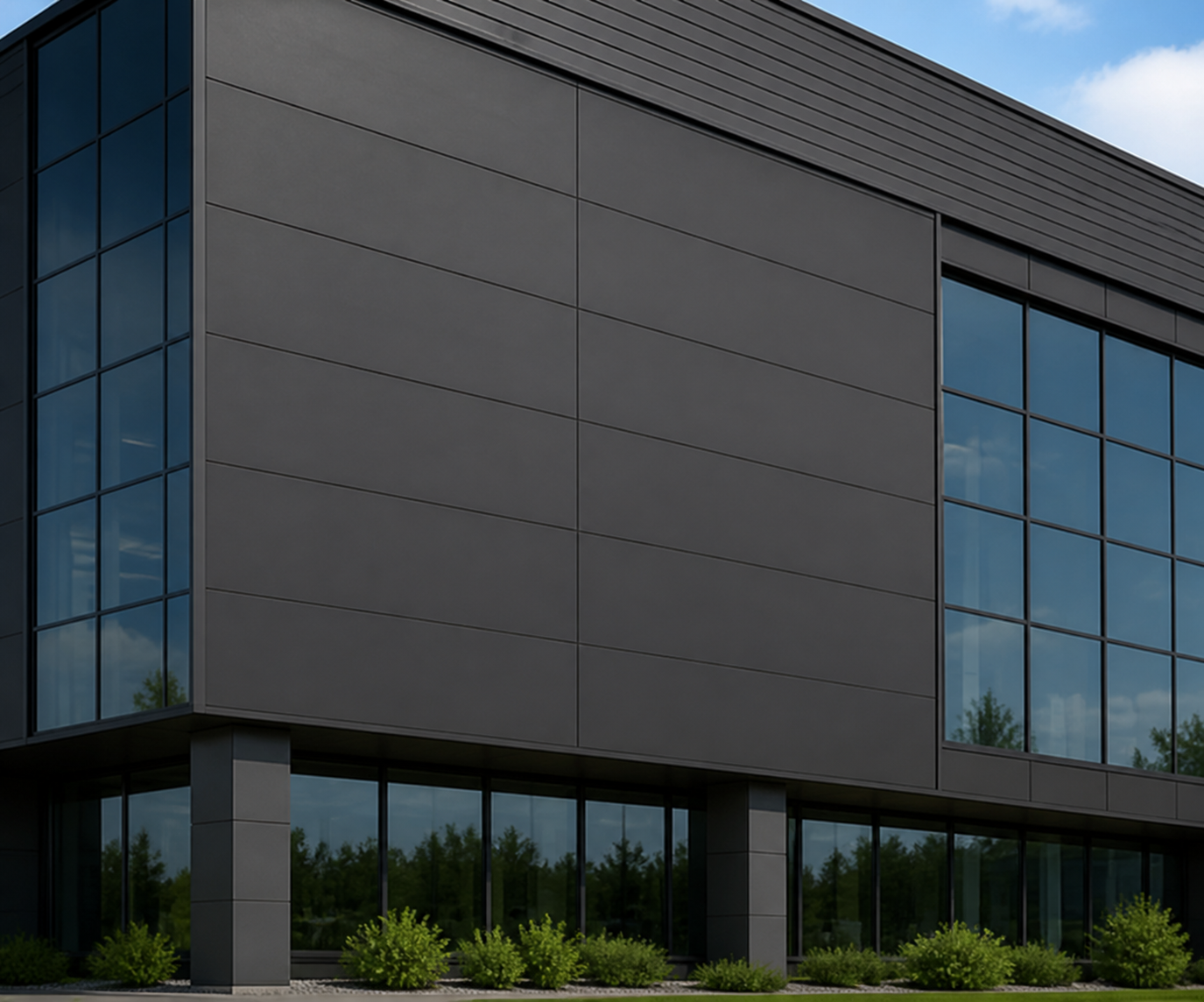 Site industriel concerné par une modernisation de pesage